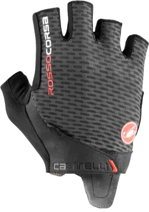 Castelli męskie rękawice Rosso Corsa Pro V, ciemnoszare