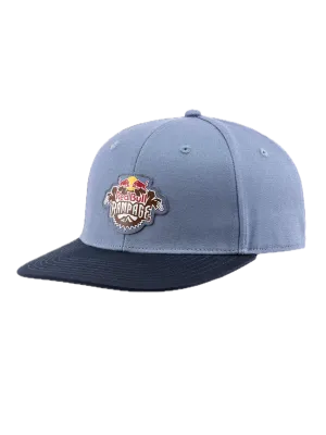 RED BULL RAMPAGE  Unisex Czapka z daszkiem Frenzy Flat Cap niebieska One Size