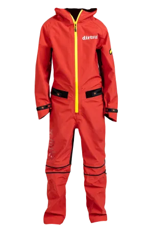 Dirtlej dziecięcy kombinezon Dirtsuit v.2.0 Chili / Yellow