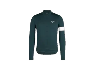 Rapha Core koszulka rowerowa z długim rękawem Forest Green