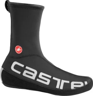 Castelli ochraniacze na buty Diluvio UL, Black/Silver reflex