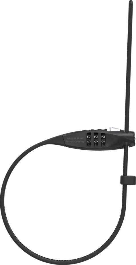 Abus navíjecí zámek Combiflex TravelGuard BK