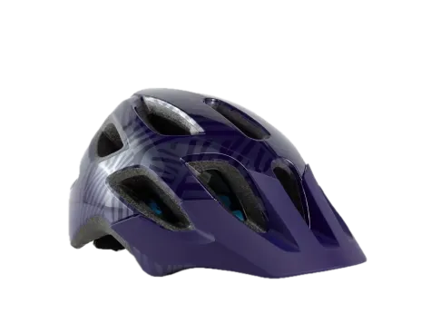 ElementStore - Bontrager kask rowerowy Tyro dla starszych dzieci Purple Abyss/Azure