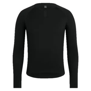 Rapha pánské funkční tričko s dlouhým rukávem Merino černé
