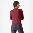 Castelli dámský cyklistický dres Espresso Thermal Deep Bordeaux