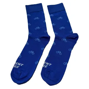 ElementStore skarpetki Koła, niebieskie