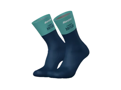 Santini cyklistické ponožky Driftless tmavě modré