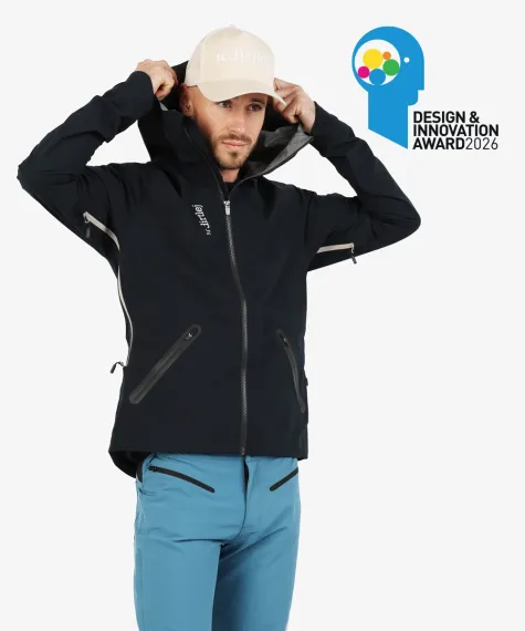 Dirtlej cyklistická bunda Weathershield Waterproof černá