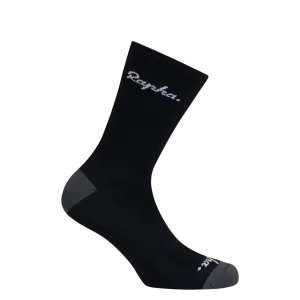 rapha-cyklisticke-ponozky-s-logem-cerne-1