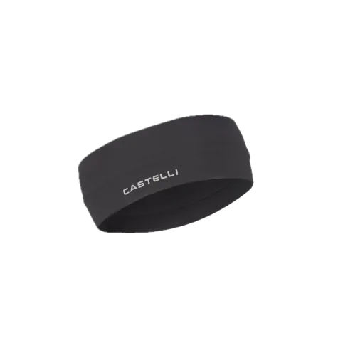 Castelli unisex cyklistická termo čelenka Pro Thermal 3 Headband, Black, One Size