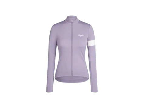 Rapha dámský cyklistický termodres s dlouhým rukávem Core, Lilac Grey:White 1