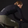 Rapha dámský cyklististický dres s dlouhým rukávem Pro Team Shadow, černý 6