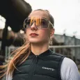 Vif dětské sportovní brýle One Grey Transparent x Gold, fotochromatický zorník 2